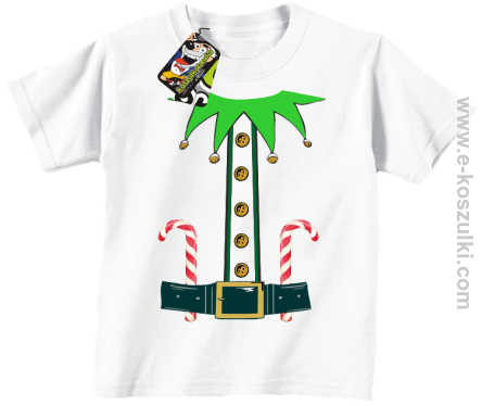 Strój Elfa - koszulka dziecięca 