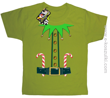 Strój Elfa - koszulka dziecięca 