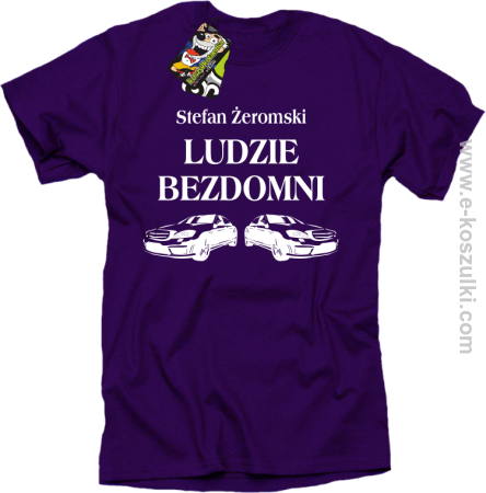 Stefan Żeromski Ludzie Bezdomni - koszulka męska 