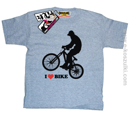 I love bike - koszulka dziecięca