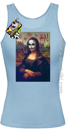 Mona Lisa Hello Jocker - top damski 