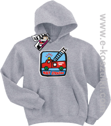Wóz strażacki bluza dziecięca - melanż