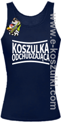 Koszulka Odchudzająca-Top damski granatowy