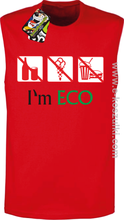 I'm ECO NO EAT - bezrękawnik męski