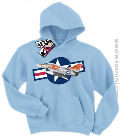 Air force one samolot wojskowy - bluza dziecięca
