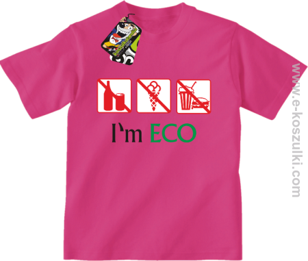 I'm ECO NO EAT - koszulka dziecięca