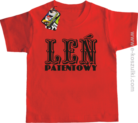 Leń patentowy - koszulka dziecięca