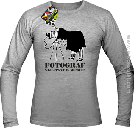 Fotograf najlepszy w mieście - longsleeve męski