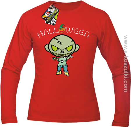 Halloween Cartoon Monsters - Longsleeve męski