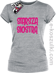 Starsza Siostra - koszulka damska - melanżowy