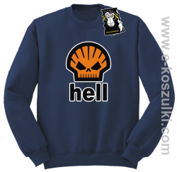 Hell - bluza z ciekawym nadrukiem bez kaptura