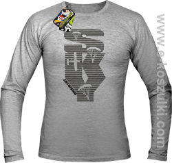 Skydiving aero SKY - longsleeve męski melanżowy