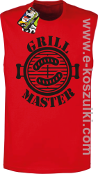 Grill Master - bezrękawnik męski czerwony