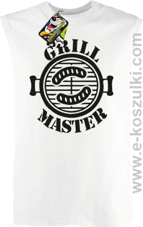 Grill Master - bezrękawnik męski biały