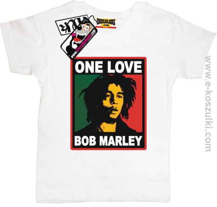 One love Bob Marley - koszulka dziecięca