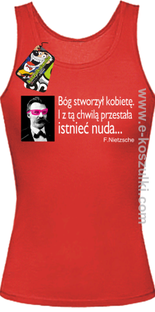 Bóg stworzył kobietę - top damski