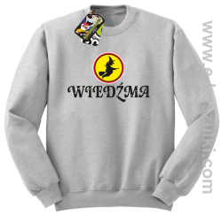Wiedźma- bluza bez kaptura melanż