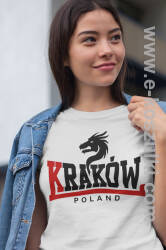 Kraków POLAND Dragon Style   - koszulka damska  12