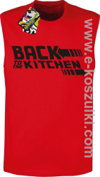 Back to the kitchen - bezrękawnik męski czerwony