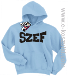 Szef bluza dziecięca - błękitny
