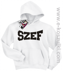 Szef bluza dziecięca - biały