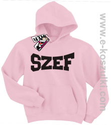 Szef bluza dziecięca - różowy