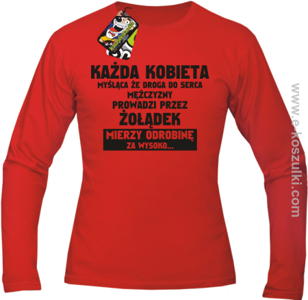 Każda kobieta myśląca - longsleeve