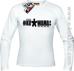 Ku*wama* - longsleeve męski - biały