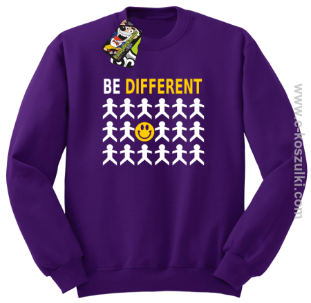 Be Different - bluza bez kaptura STANDARD 