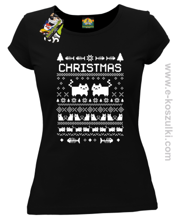 Christmas Vector Art - koszulka damska