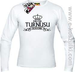 Mister Turnusu Ciechocinek - longsleeve męski - biały