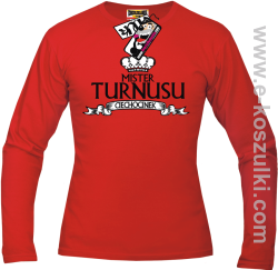 Mister Turnusu Ciechocinek - longsleeve męski - czerwony