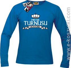 Mister Turnusu Ciechocinek - longsleeve męski - niebieski