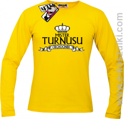 Mister Turnusu Ciechocinek - longsleeve męski - żółty