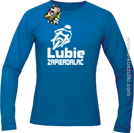 Lubie zapierdalać - longsleeve męski