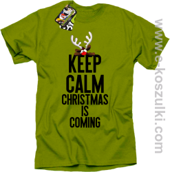 Keep calm christmas is coming limonkowa