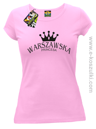 Warszawska princesa - koszulka damska 