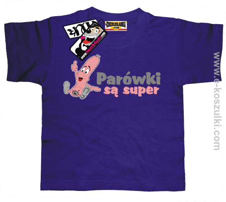 Parówki są super - koszulka dziecięca