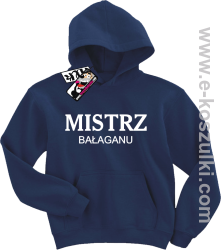 Mistrz bałaganu bluza dziecięca - granatowy