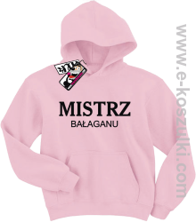 Mistrz bałaganu bluza dziecięca - różowy