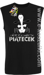 Hurra piątecek - bezrękawnik męski czarny