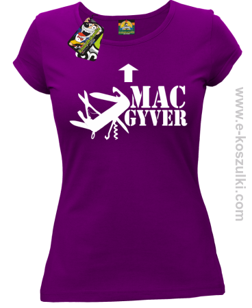 Mac Gyver - koszulka damska