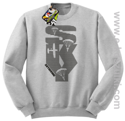 Skydiving aero SKY - bluza bez kaptura melanżowa