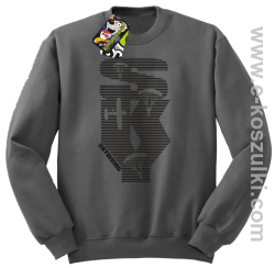 Skydiving aero SKY - bluza bez kaptura szara
