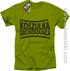 Koszulka Odchudzająca- Koszulka męska kiwi
