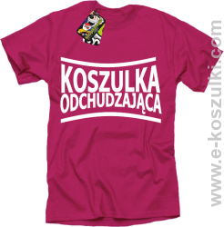 Koszulka Odchudzająca- Koszulka męska różowa