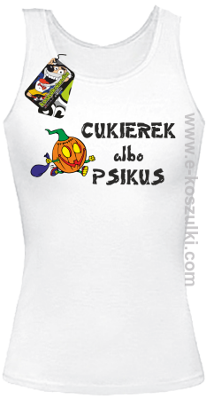 Cukierek albo psikus Halloween - Top damski