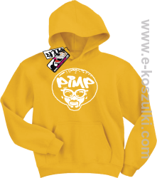 Pimp afroman bluza dziecięca - żółty