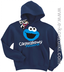 Ciasteczkowy potworek bluza dziecięca - granatowy