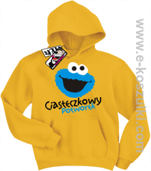 Ciasteczkowy potworek bluza dziecięca - żółty